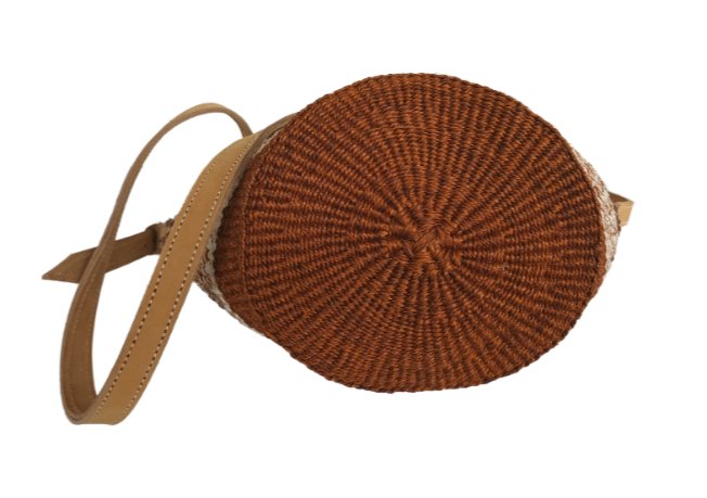 Life Lines Handmade Sisal Straw Crossbody Bag