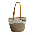 Peaceful Life Handmade Medium Sisal Straw Basket Tote Bag