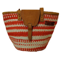 Harvest Glow Handmade Sisal Straw Medium Tote Purse